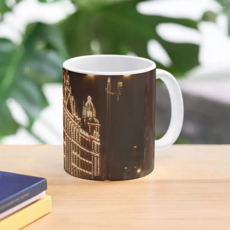 Kubki Harrods London Coffee Mug Thermal Cup do noszenia zestawów