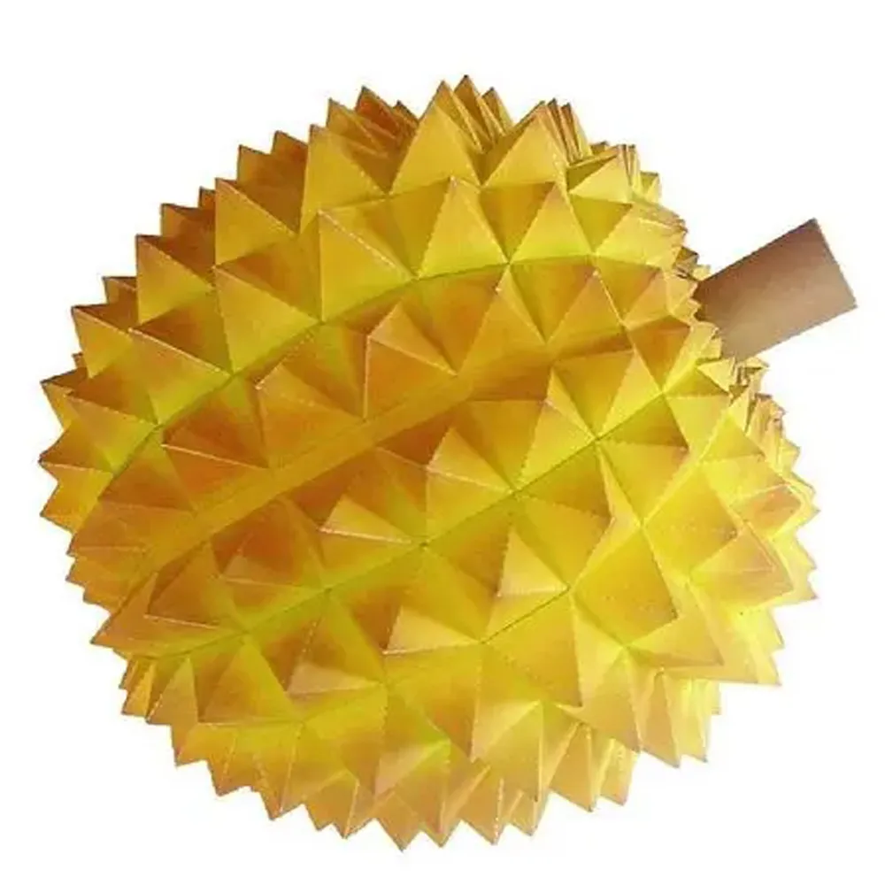6MH (20ft) med fläkt grossistförsörjning Komplett jätte uppblåsbar durian med olika färger för spiky delar En kroppsanpassad fruktmodell för att lagra marknadsföring