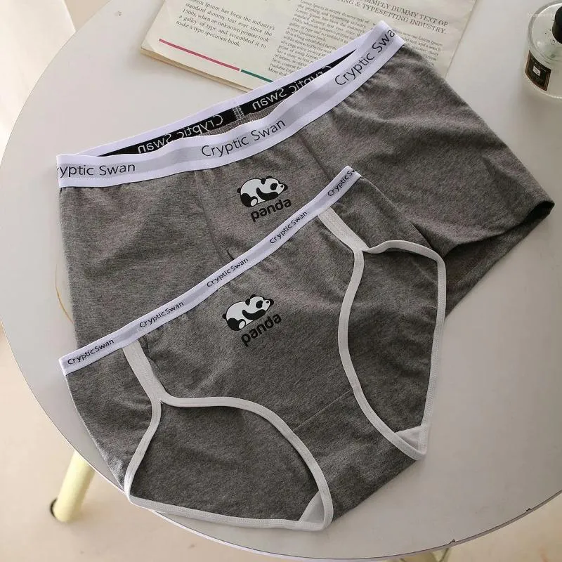 Calcinha feminina sexy engraçado mulheres g string tanga homens boxer shorts de algodão roupa interior casais amante cuecas namorado namorada lingerie