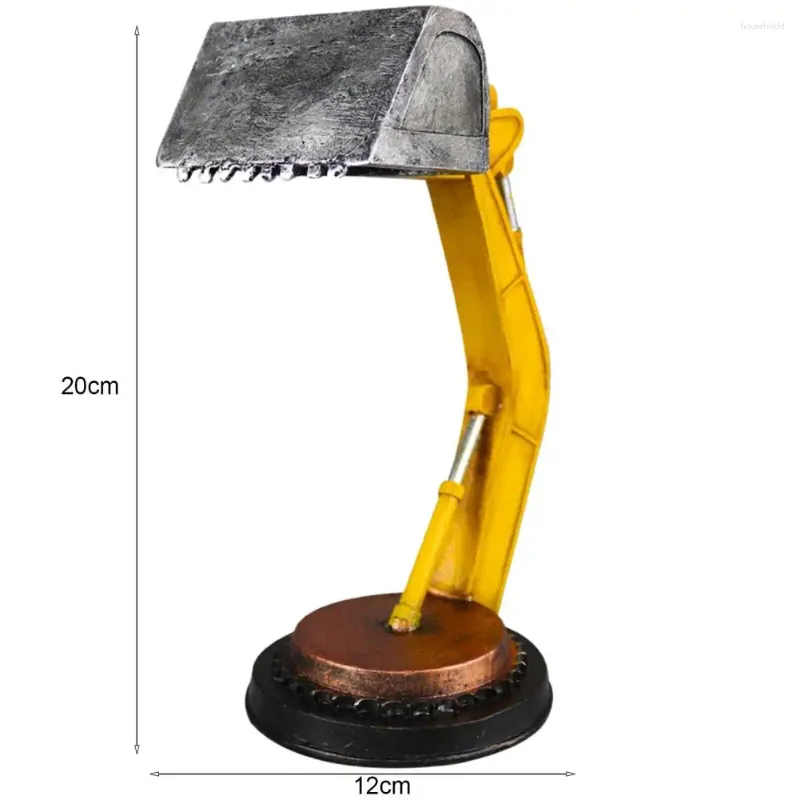 Night Lights Table Lamp Great Industrial Style Unique Eye-Caring Bedside Excavator Decor Home For Kid