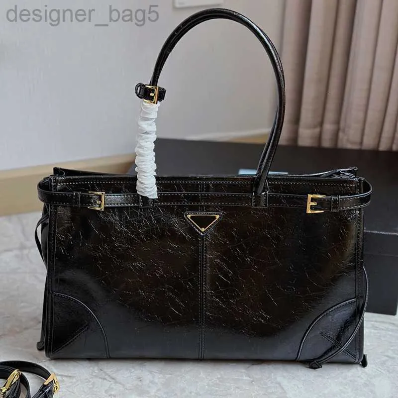 Sac de créateur sac à bandoulière sac à main nouvelle huile cire peau de vache Boston sac doux Lux froissé sac fourre-tout à main pour les femmes