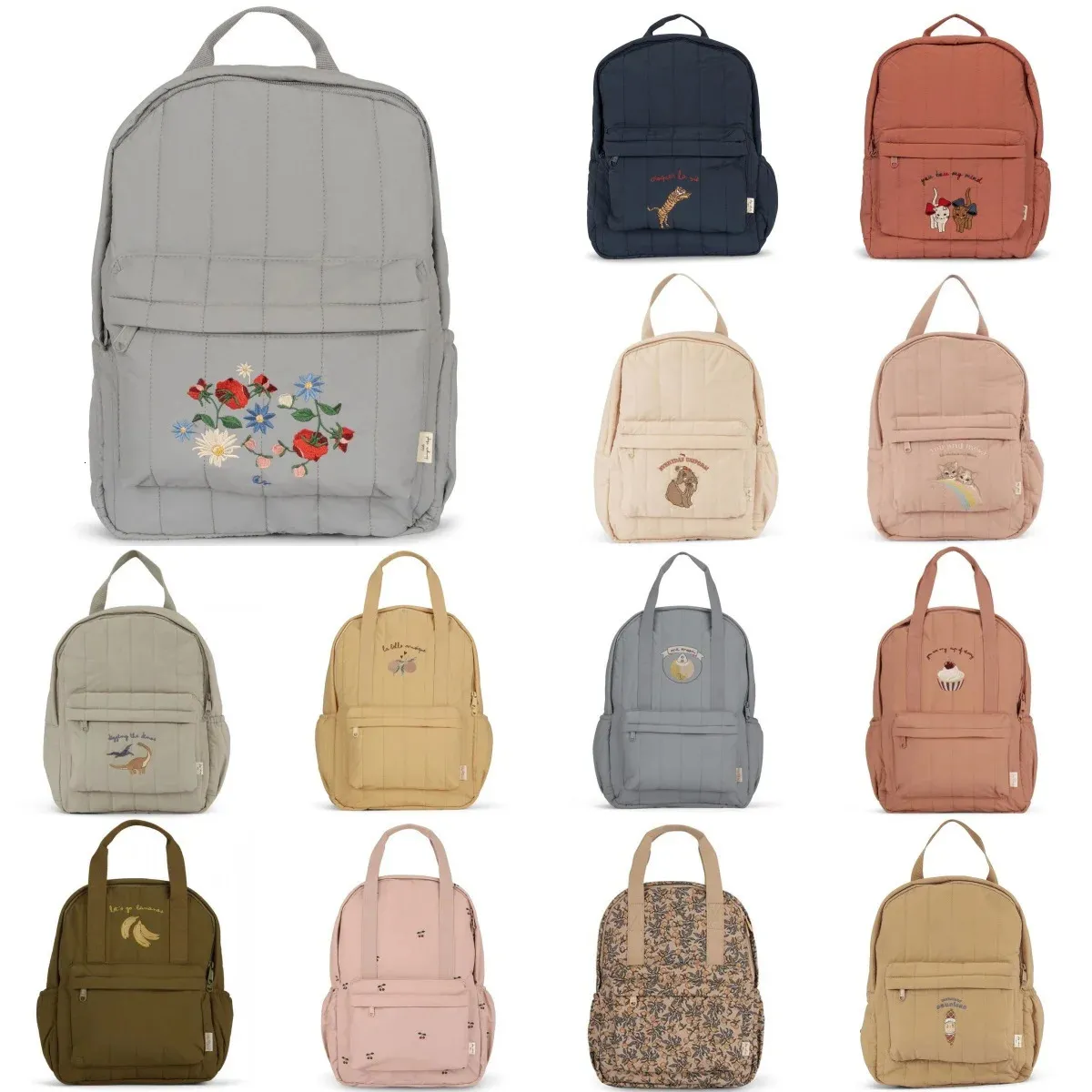 Konges Slojd Kids Backpack Girl Kindergarten Baby Bag  display picture 2