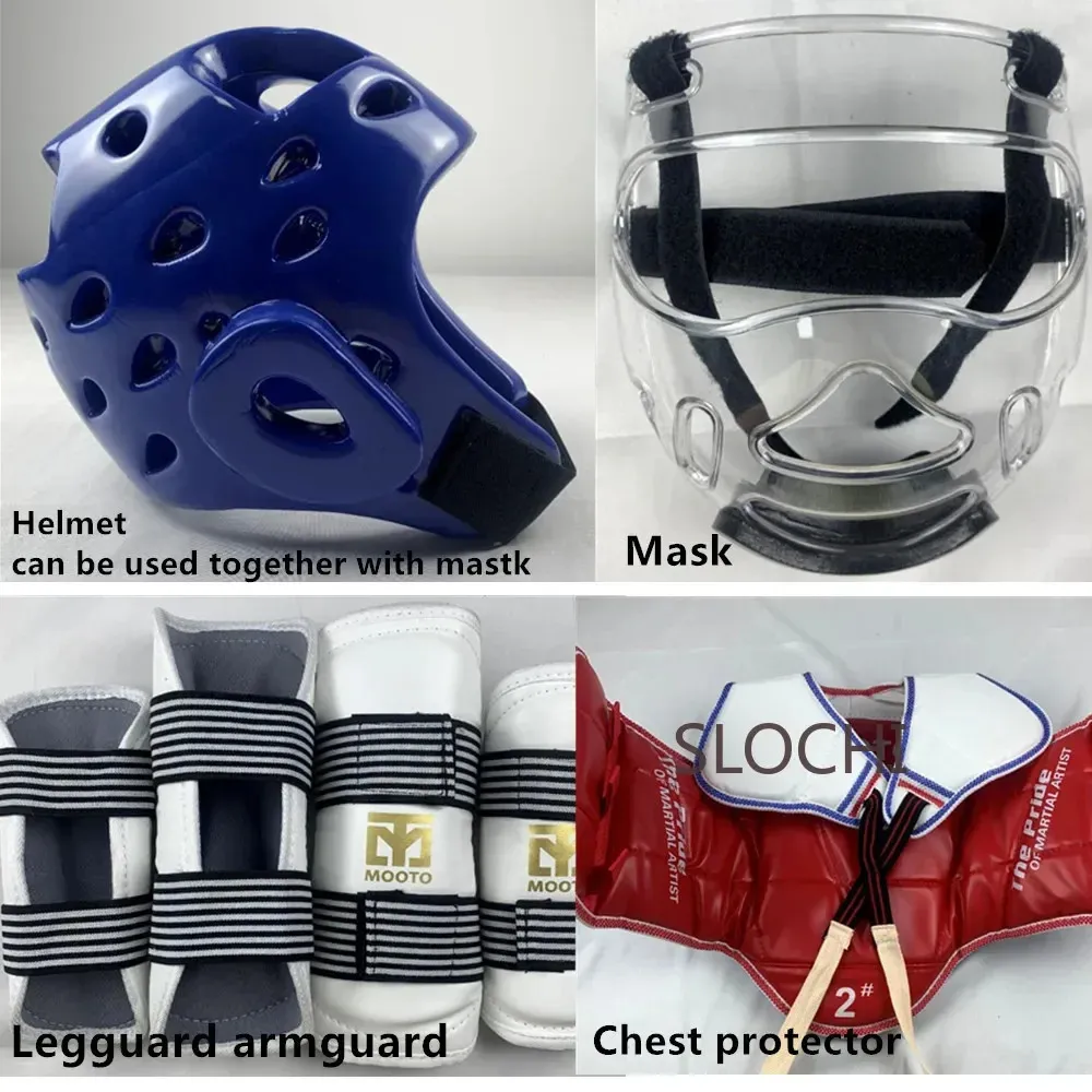 Mascarilla Transparente De Taekwondo Para Niños, Protector | Cuotas sin