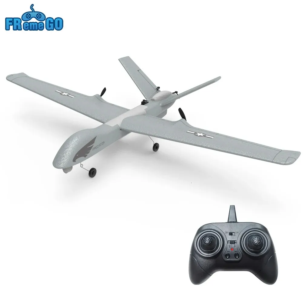 Z55 RC avion 2.4G 3CH main lancer mousse avion un rouleau clé envergure fixe RC Gilder avion jouets pour enfants cadeaux 240118