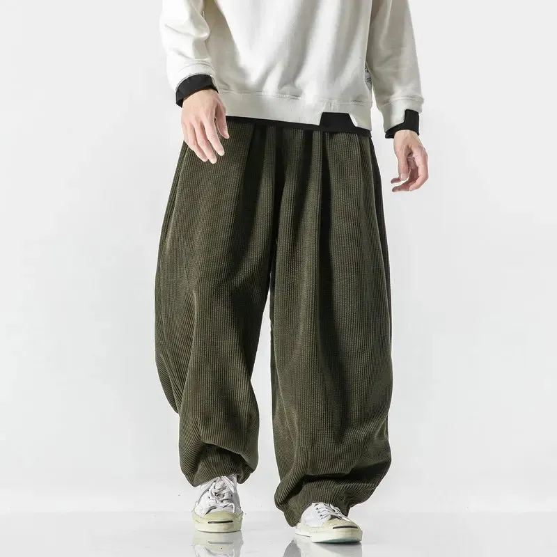 Pantaloni casual da uomo oversize Streetwear Pantaloni harem Moda Uomo Donna Pantaloni lunghi Pantaloni sportivi larghi da uomo Harajuku Plus Size 5XL 240130