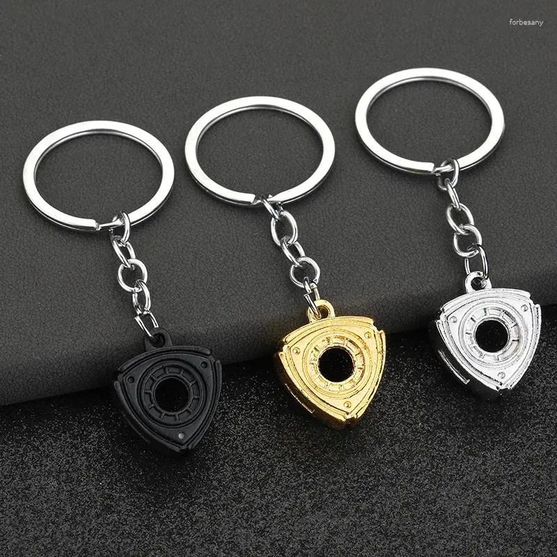 Keychains Creative Presentbil Modifiering Rotor Motorlegering Nyckelkedjor Tillbehör Keyring Pendant Motorcykel Män personlig