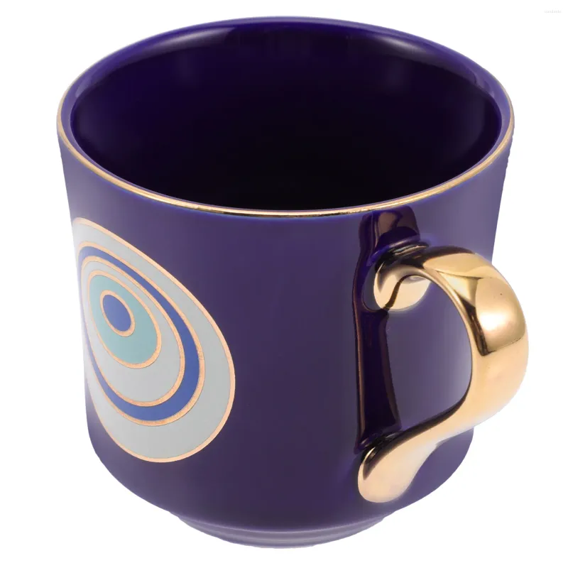 Kubki Turkish Blue Eye Coffee Cup: Ceramic Evil Pi -Pi -Cup Symbol Amulet Tea
