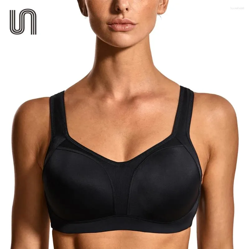 Yoga Outfit Sports Bra Top Femmes High Impact Underwire Summer Entraînement Sous-vêtements Brassiere Active Sportwear Fitness Golf 2024 Lady