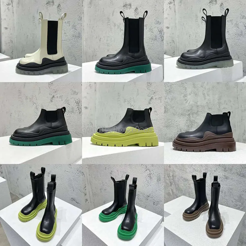 Projektant Chelsea Boots Martin Boots Luksusowe designerskie męskie i damskie kostki platforma platforma skórzane buty męskie buty damskie platform