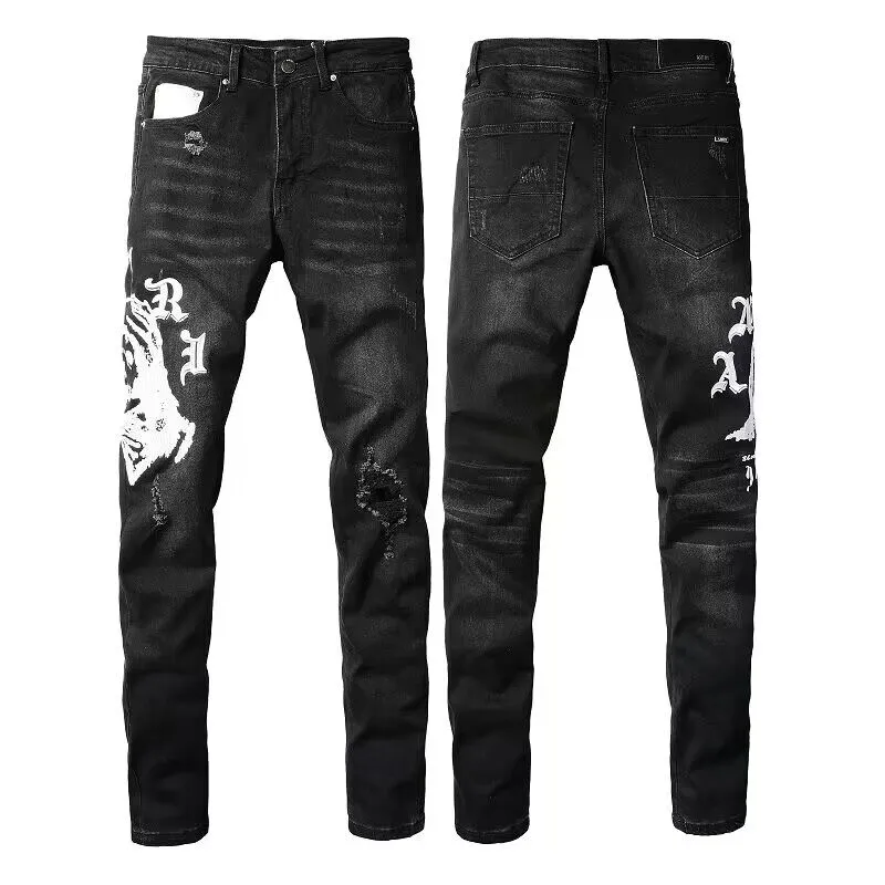 Mens black designer jeans hotsell