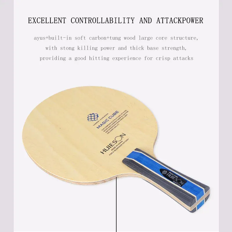 HUIESON Magic Cube Table Tennis Blade 7 Layers 5 Wood And 2