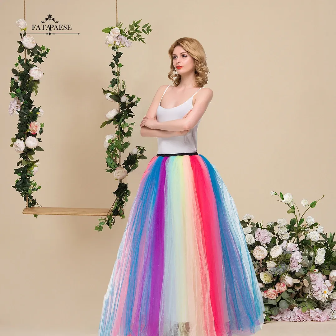 Flowy tulle skirt deals
