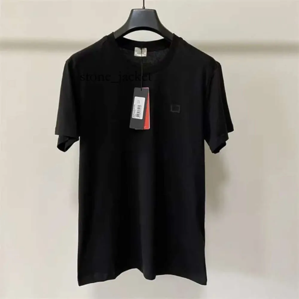 CP Şirket Tasarımcısı Gömlek Polo Tshirt Stones Adası Tişört Tasarımcıları Erkekler T Kadın Kıyafet Lüksler Tees Yaz Tişört Taş Polo Cp Şirket Şirketi Gömlek Comagnie CP 4145