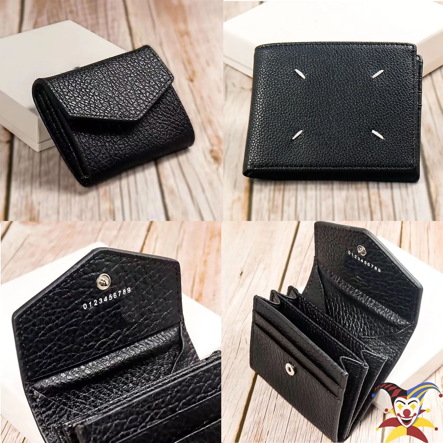DHgate.com:Designer Card Holder Womens Real Leather Wallet