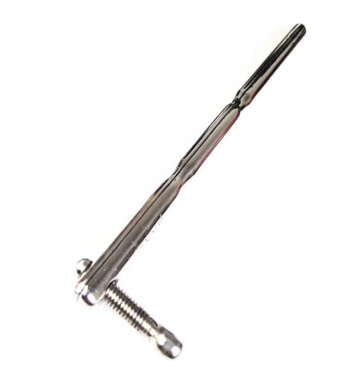 Stainless Steel Urethral Stretcher Expansion Male Urethral Sounds Solid Metal Penis Plug Plunger 180mm 9mm5280541