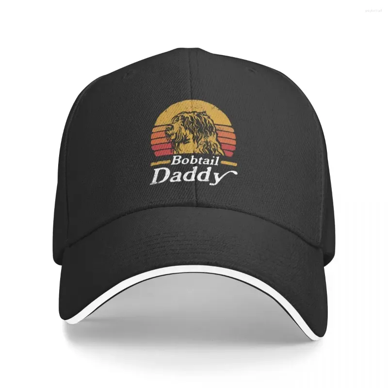 Cappellini da baseball Old English Sheepdog Daddy Baseball Casquette Cappellini estivi da uomo per donna personalizzati