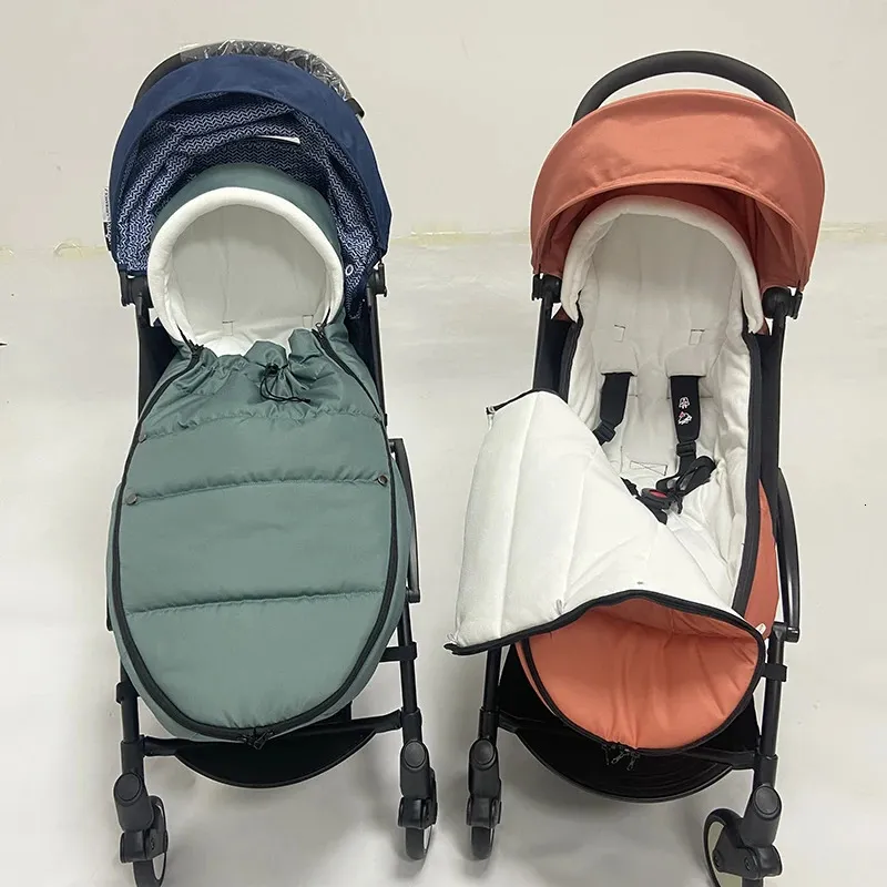DHgate Universal Winter Footmuff Sleeping Bag for YOYO2 Kids Pram BUGABOO BEE5 Cybex Baby Strollers Warm and Cozy Winter Footmuff Baby Kids Maternity