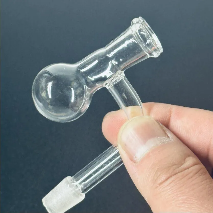 Tuyau de brûleur à mazout en verre pyrex avec joint transparent mâle de 10 mm, mini barboteur à tube épais pour bangs à eau, dernière arrivée