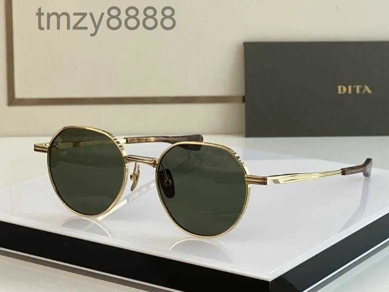 RealFine 5A Eyewear Dita vers-One DTS150 Luxury Designer Solglasögon för mankvinna med glasögon tyglåda G6C8