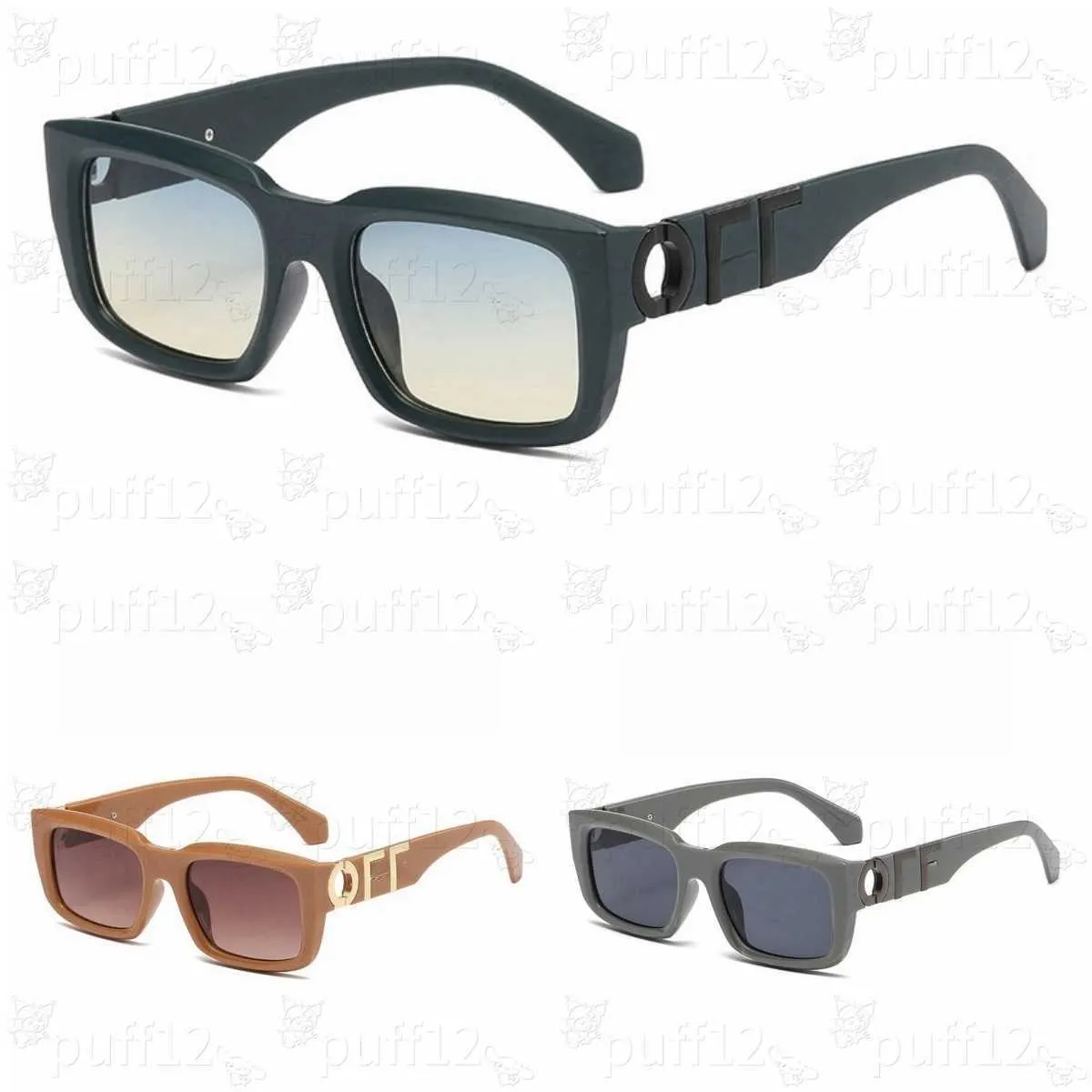 Luxury Offs White Frames Sunglasses Fashion Style Square Brand Sunglass Popular high quality Arrow x Frame Eyewear Trend Sun Glasses Bright Sports Travel Sunglass