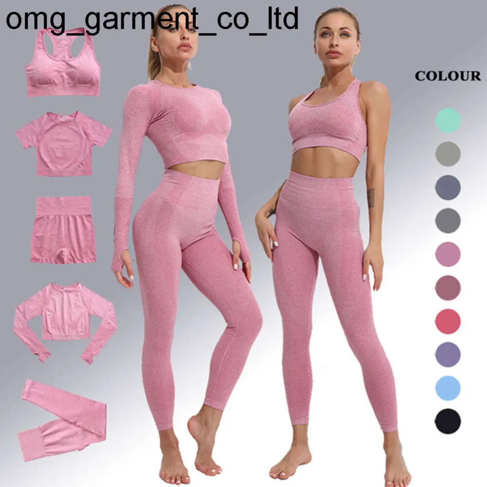 Nowe bezszwowe stroje jogi dla kobiety Gym garnitury Fitness Odzież Zestaw Girl Sport Bra Yoga Shorts