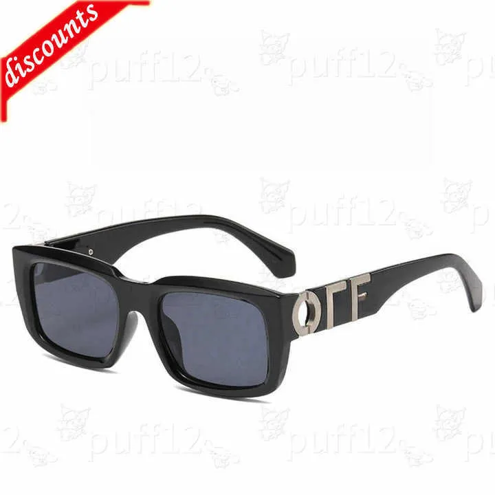 Lunettes de soleil Offs White Fashion Cadres Marque Hommes Femmes Sunglass Arrow X Frame Lunettes Tendance Hip Hop Square Sunglasse Sports Lunettes de voyage Protection UV N4FT NANB 4NPQ