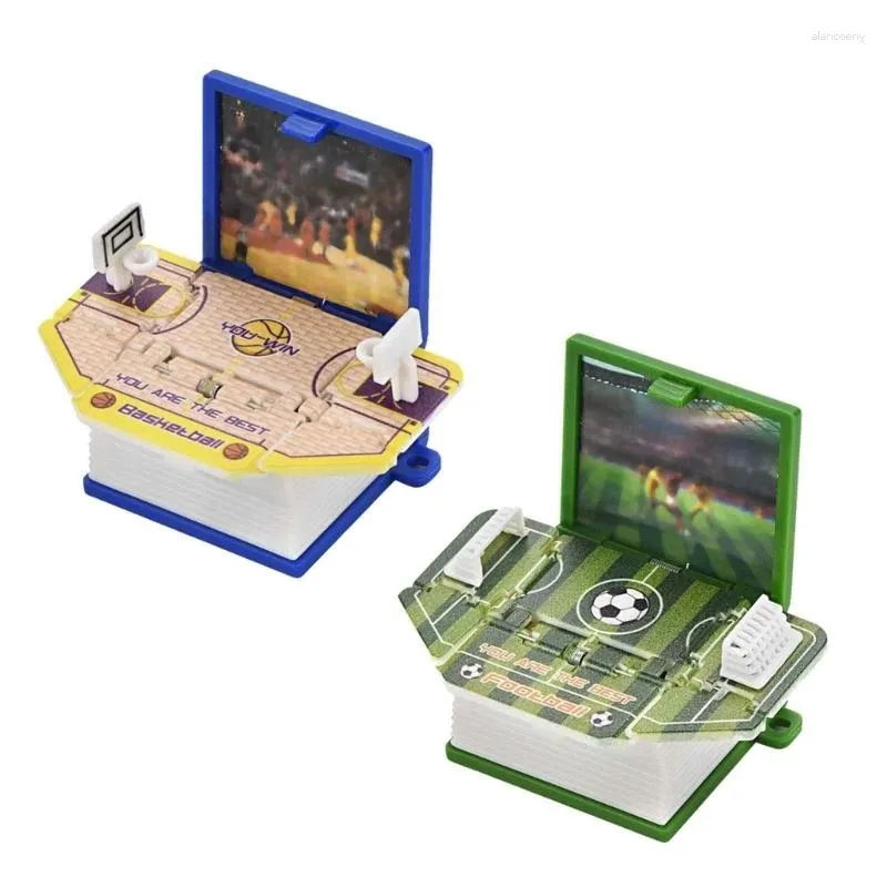 Klapety 3D Mini Football Basketball Fold Book Blakin zabawki lęk stres ulga sensoryczna prezent urodzinowy plecak