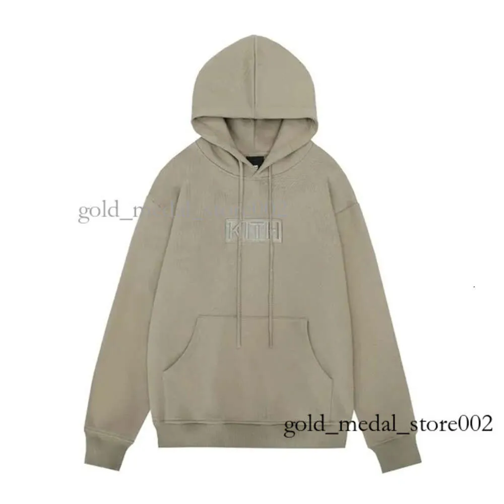 KITH Hoodie Heren Designer Hoodie Luxe Hoody Hoodies voor mannen Sweatshirts Dames trui Katoen Letter Lange mouw Mode Herenkleding met capuchon KITH 542