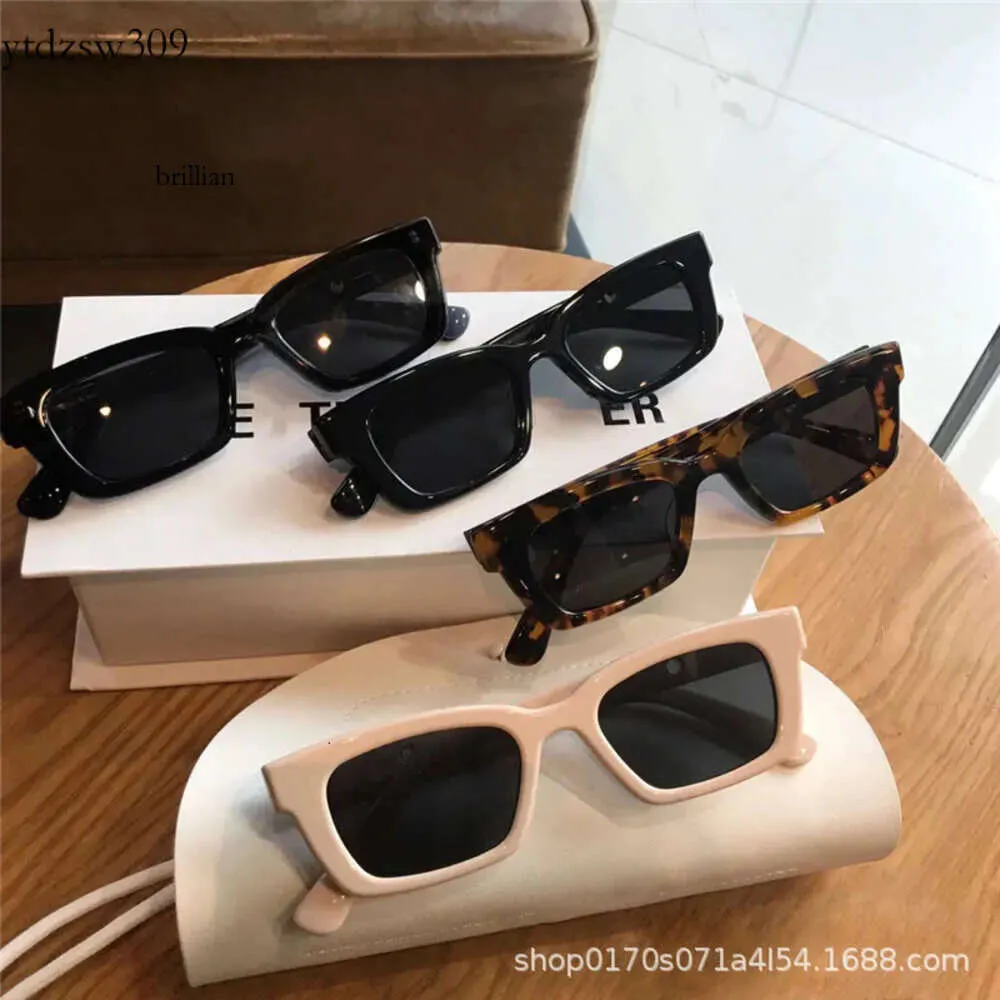 Męskie okulary przeciwsłoneczne w tym samym stylu Jenny dla kobiet 2023 Nowe okulary przeciwsłoneczne małe ramy koreańskie okulary kota