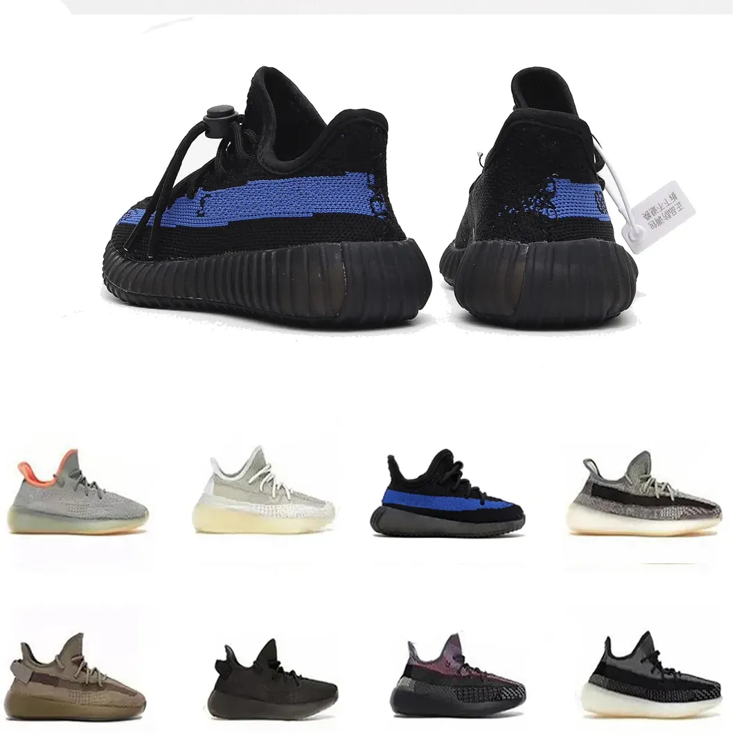 Crianças Yeezys Sapatos Criança Sapatilhas Tamanho 7.5c-3y Crianças Crianças Meninos Gilrs Designer Running Volt Criança Bebês Meninas Ao Ar Livre Preto Azul Eur 24-35