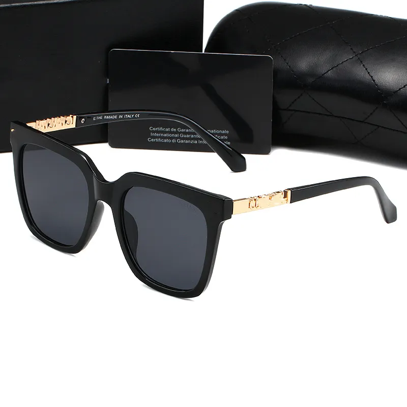 Top luxury Sunglasses lens Designer for Men Women Goggle senior Eyewear For Women eyeglasses frame Vintage Metal Sun Glasses With Box