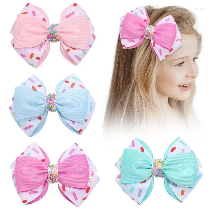 Accessoires pour cheveux, pinces à nœud papillon en ruban de Satin pour bébés filles, nœuds mignons faits à la main, Barrettes en épingle à cheveux pour enfants, couvre-chef pour femmes