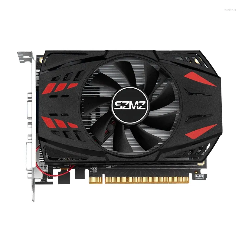 Karty graficzne Szmz Karta graficzna Nvidia GT 730 Praca i odtwarzaj łatwo GeForce GT730 DDR3 2GB GPU Place De