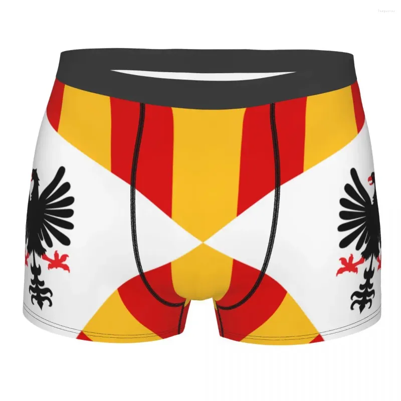 Mutande Boxer Uomo Mutandine Comode Set Bandiera Del Regno Sicilia Intimo Uomo Boxer