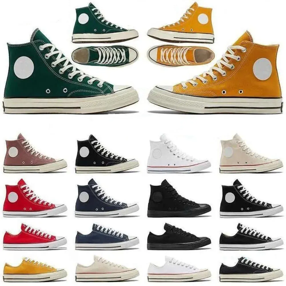 Lienzo casual de alta calidad todos los zapatos sta 1970s White Stars Low High 1970 Chucks Plataforma Conjunto Nombre para hombre Shops 70s Sport Sneaker