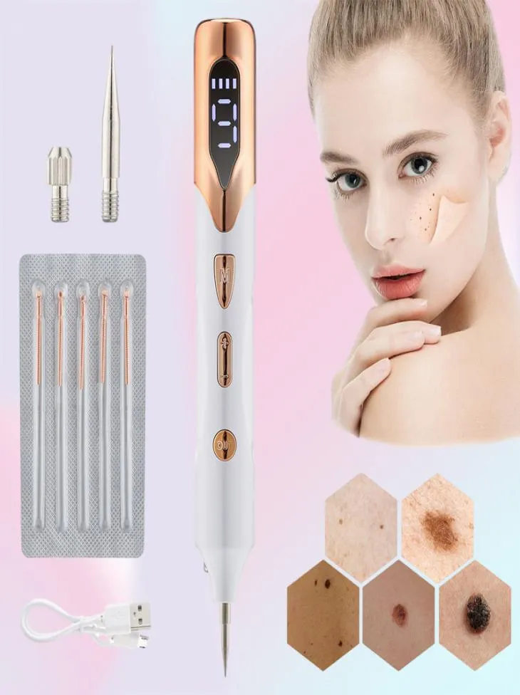 Plasma Pen Mole Pointing Tattoo Freckle Wart Tag Removal Dark Spot Remover For Face LCD Skin Care Tools Beauty Machine 2202245087918