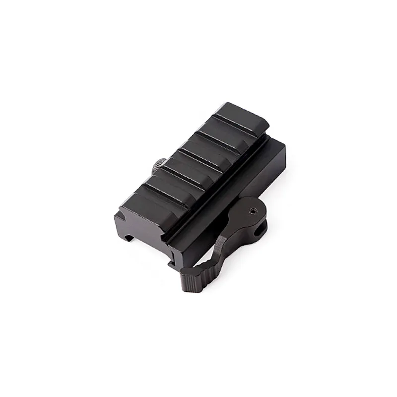 Tactical Quick Release QD Side Weaver Rail 20mm Extension Base Mount Rail Adapter