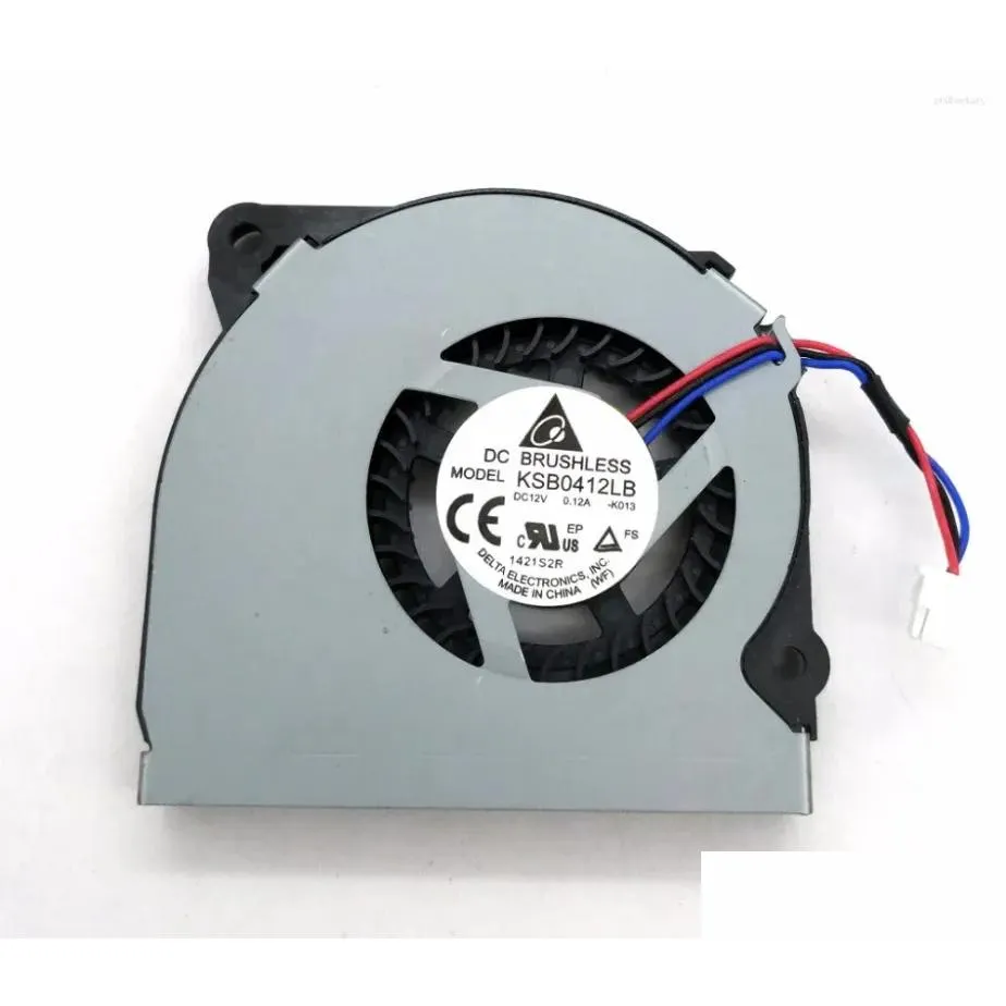 Fans Kühlungen Computer Original Ksb0412LB 50 7 mm 12 V 0,12 A 5 cm Dicke 0,7 cm Laptop-Kühlventilator Drop Lieferung Computer Netzwerk C Otz6E