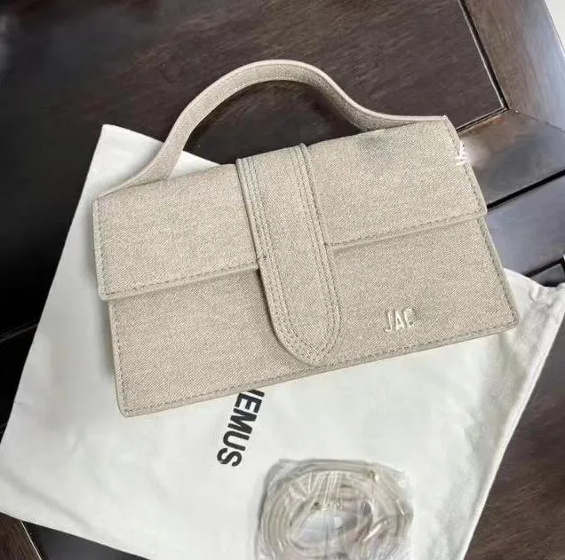 Torba designerska le grand bambino sac jacs torebka torebka vintage tote zamsz skórzana luksusowa torebka torebka crossbody torba na ramię