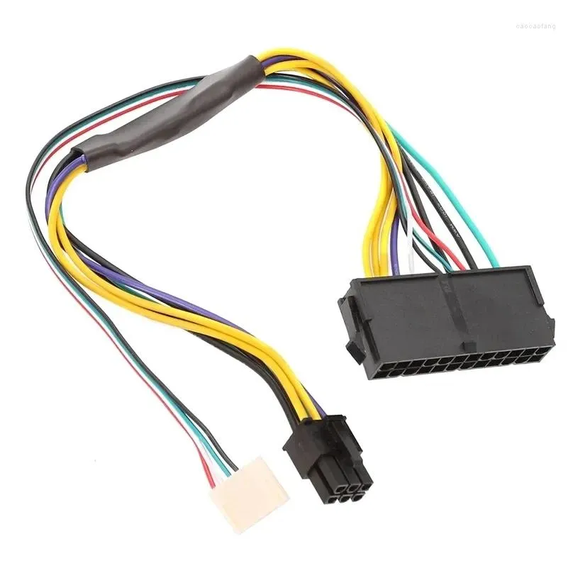 Bilgisayar Kabloları Konektörleri S için uygun Z230 24P ila 6p ATX PSU Güç Kaynağı Z220 SFF Anakart 18AWG Dayanıklı F19E Damla Teslimat CO OTZ6C