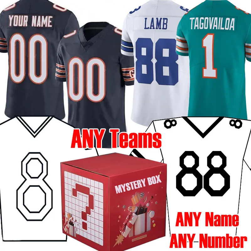 mystery box Rugby Jerseys With Name number shirts random Any number Any name Any teams Top Football shirts