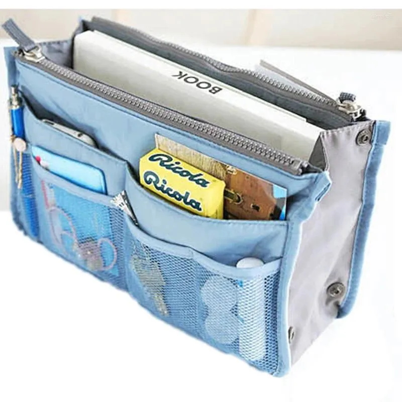 Cosmetic Bags Women Bag Large Makeup Organizer Insert Handbag Multi Functional Storage Travel