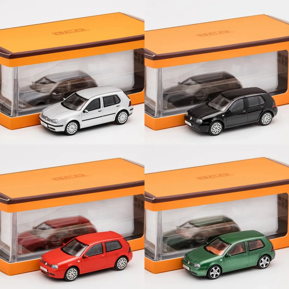 GCD 1 64 Golf Quatro Gerações 1J GTI Diecast Model Car 240131