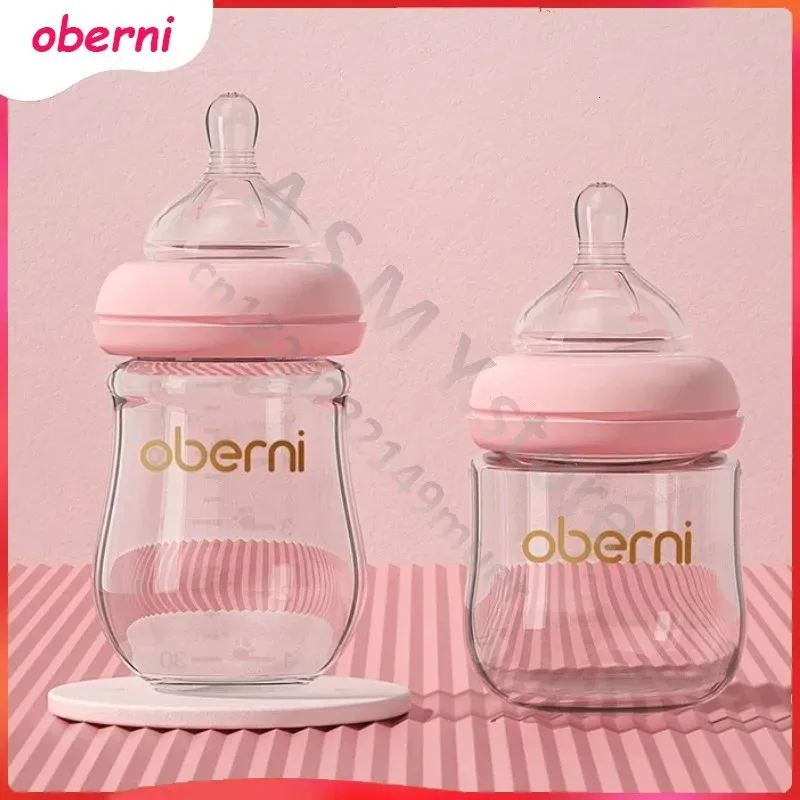 Född Baby Glass Bottle120ML150ML Anticolic Bottleantichoking Nursery BottleBPA Free03 månader Använd 240131