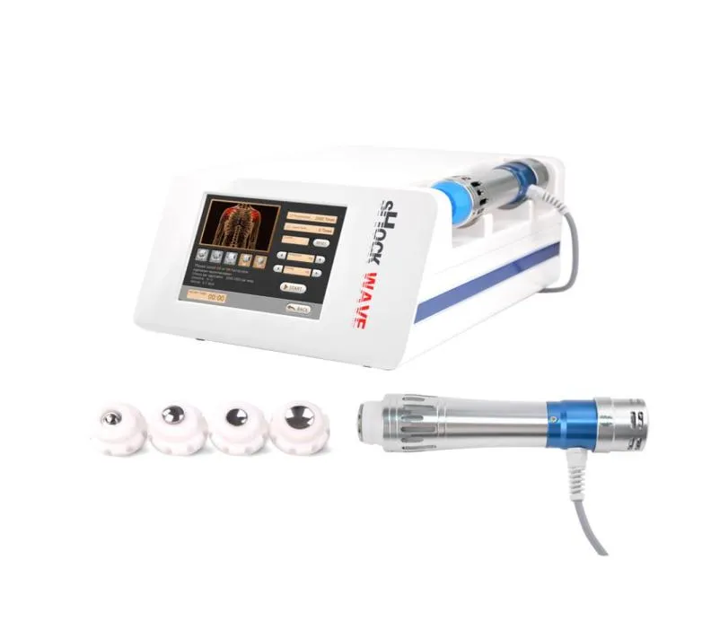 Proteable Electronic Shockwave för mjukvävnadsbehandlingschockvågterapimaskin för Spa Salon Home Clinic Användning5114875