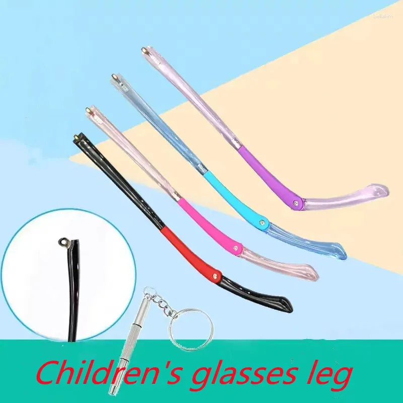 Sunglasses Frames Children's Glasses Bracket Leg Accessories A Pair Of Universal Silicone Protruding Teeth Folding And Bending Sports Glas