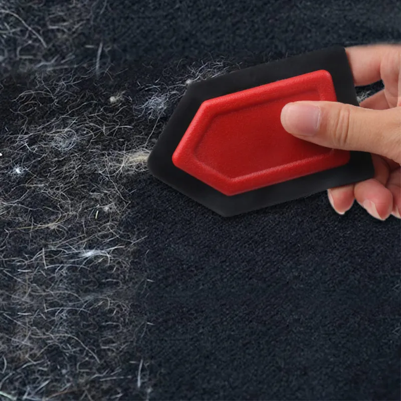 Pethårborttagningsverktyg lätt ren päls från mattor möbler fordon kläder ludd remover tapet mjukare fleranvänd djurborste för hundar och katter