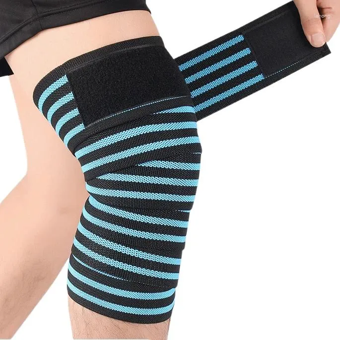 Knäunderlag 1PC Komprimering Elastisk bandage Adhesive Sports Pad Joint Tape Gym Ankle Support Protector Wrist Calf Lårband Tapety