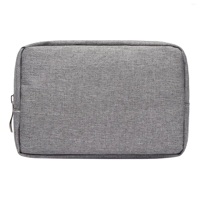 Sacs de rangement pour organisateur de câbles de souris, accessoires électroniques, pochette Durable de voyage à 3 couches, sac de banque d'alimentation, étui de transport à fermeture éclair