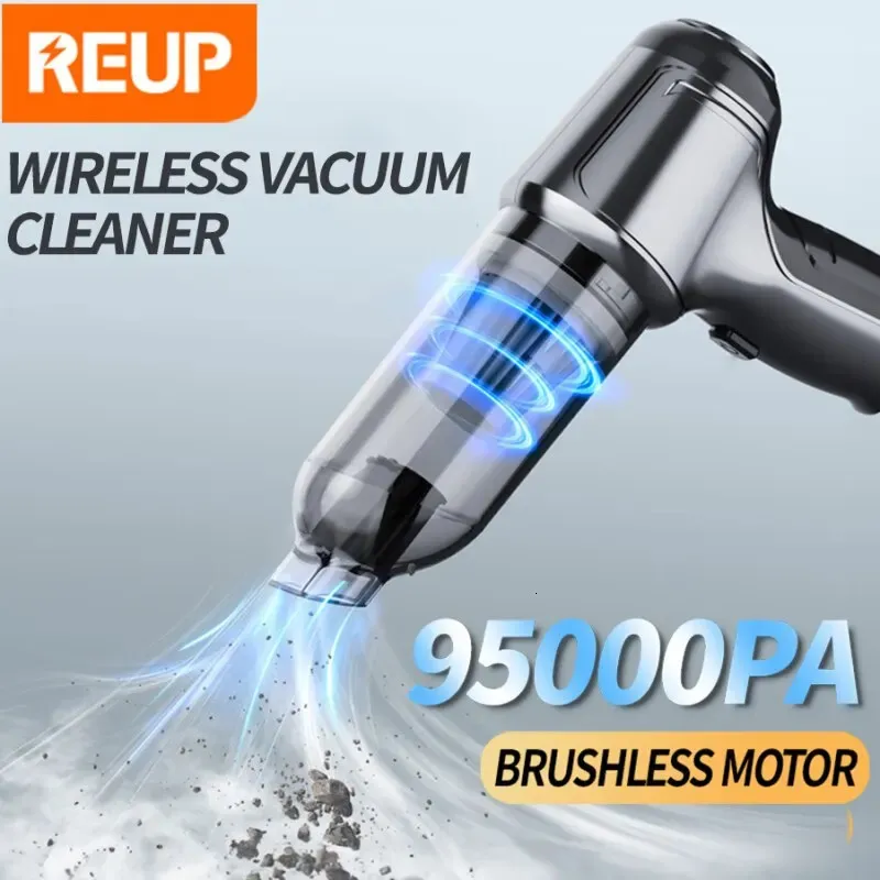 95000PA Wireless Vacuum Cleaner Strong Suction Handheld Auto Home Car Mini Blow Integration Set 240131